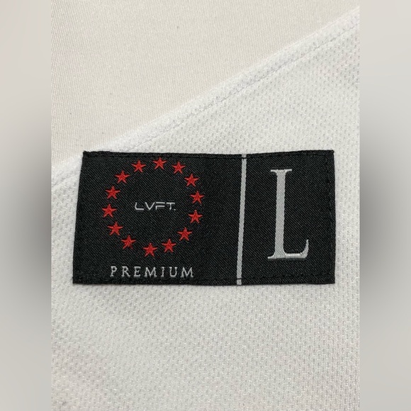 Live Fit Apparel Two Panel White Sleeveless Hoodie - Picture 2 of 3